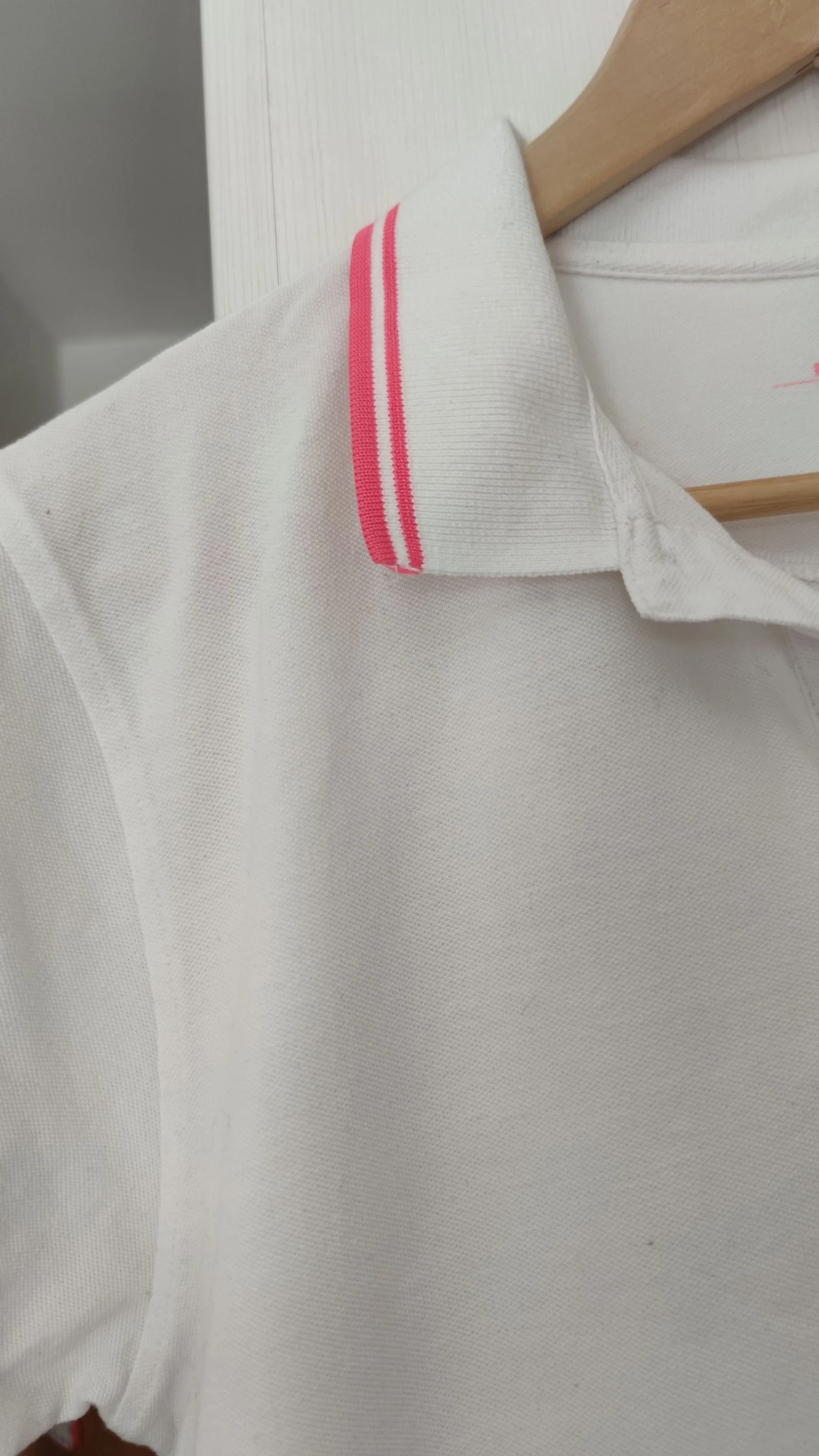 Witte herenpoloshirt Easy Wear Maat L / 42-44 – photo 3